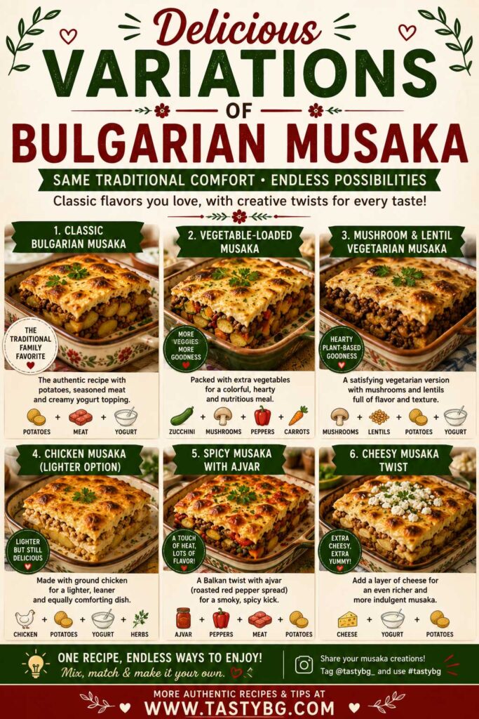Delicious Variations of Bulgarian Musaka recipe