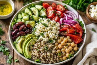 Mediterranean Shopska Bowl Recipe