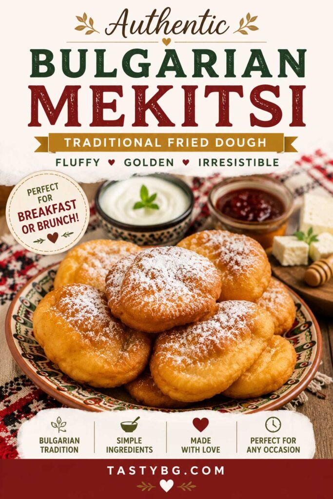 Savory Bulgarian Mekitsi Variations recipes infographics