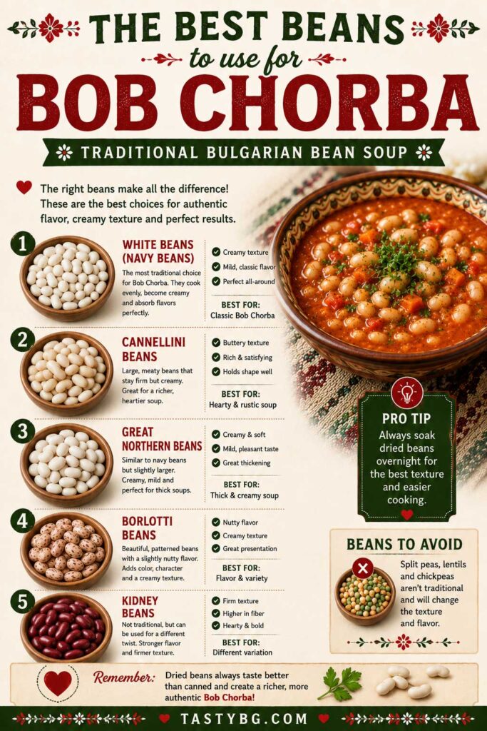 The Best Beans for Authentic Bob Chorba Recipe