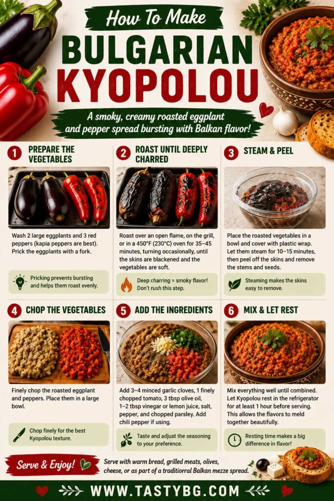 How To Make Bulgarian Kyopolou