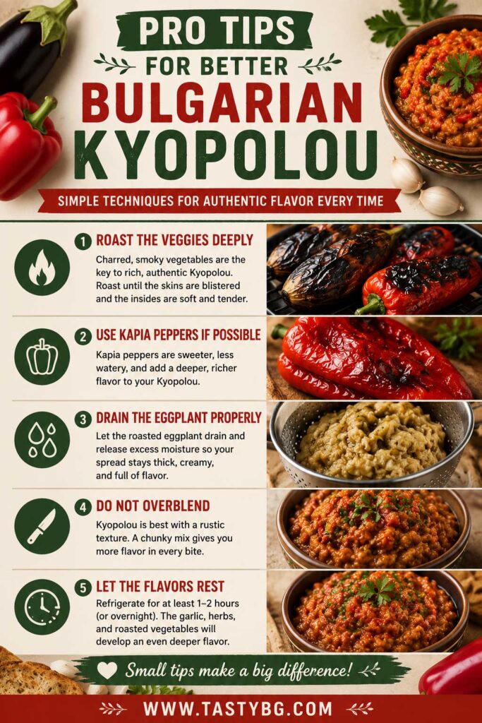 Pro Tips for Better Bulgarian Kyopolou